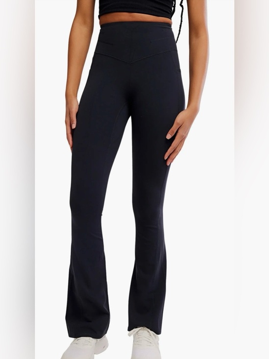 FP Movement by Free People Pants - Free People Movement NWT Women Black Never Better Flare Leggings Size XL
